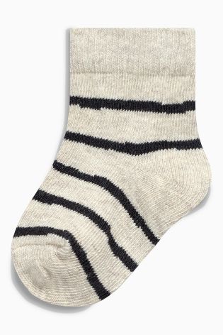 Grey Socks Five Pack (Younger Boys)